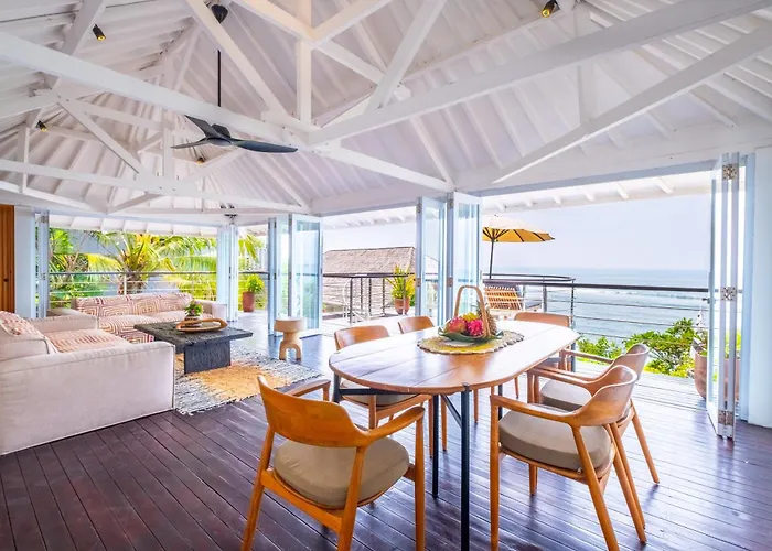 Villa Beachfront 2bdrs Private - Bingin